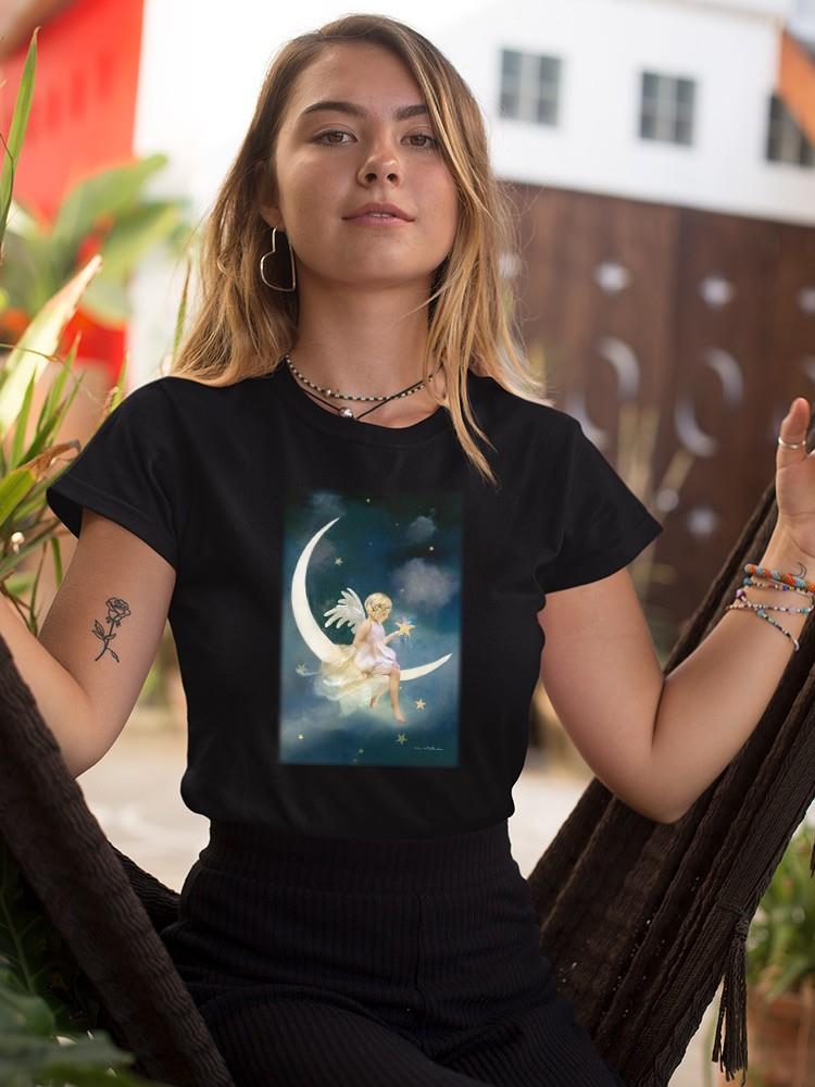 Angel Of Dreams And Wishes T-shirt -Charlotte Bird Designs