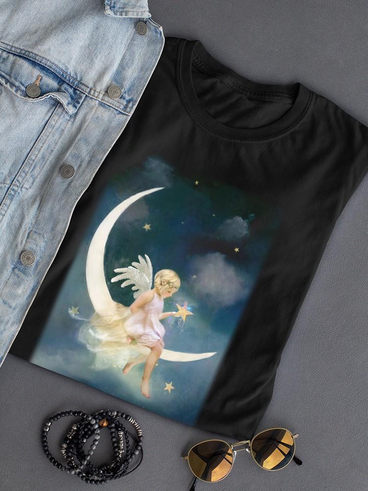 Angel Of Dreams And Wishes T-shirt -Charlotte Bird Designs
