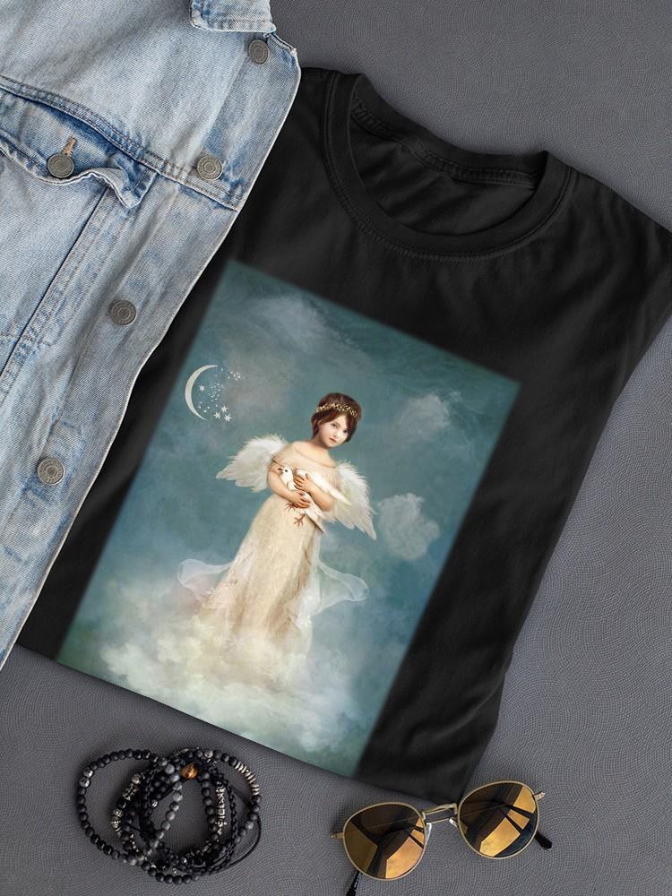 Angel Of True Love T-shirt -Charlotte Bird Designs