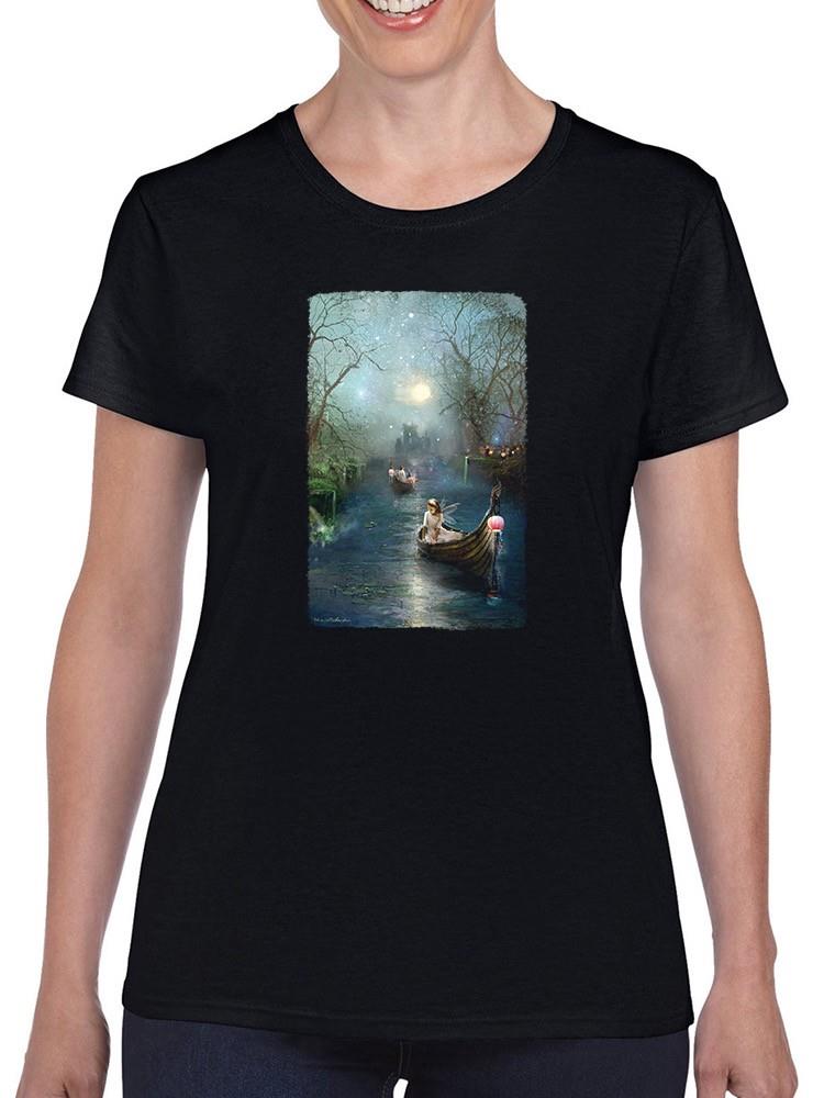 On Winter Lake T-shirt -Charlotte Bird Designs