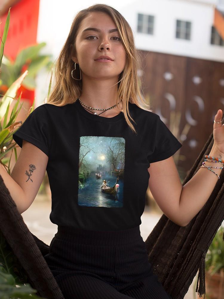 On Winter Lake T-shirt -Charlotte Bird Designs