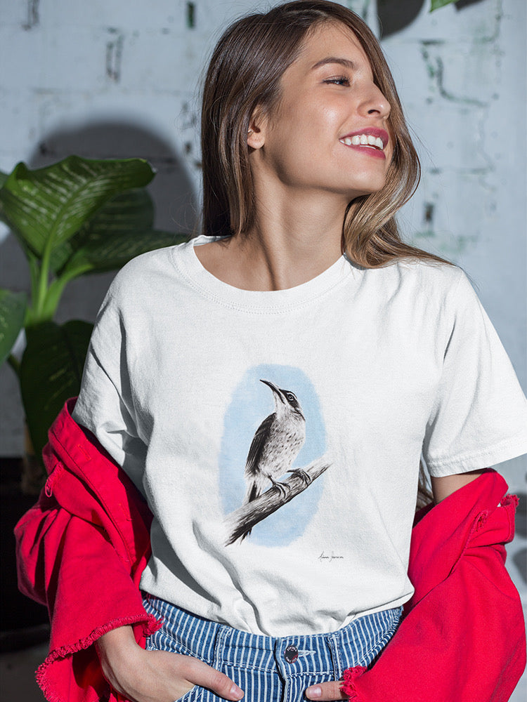 Bird On A Branch T-shirt -Ashvin Harrison Designs