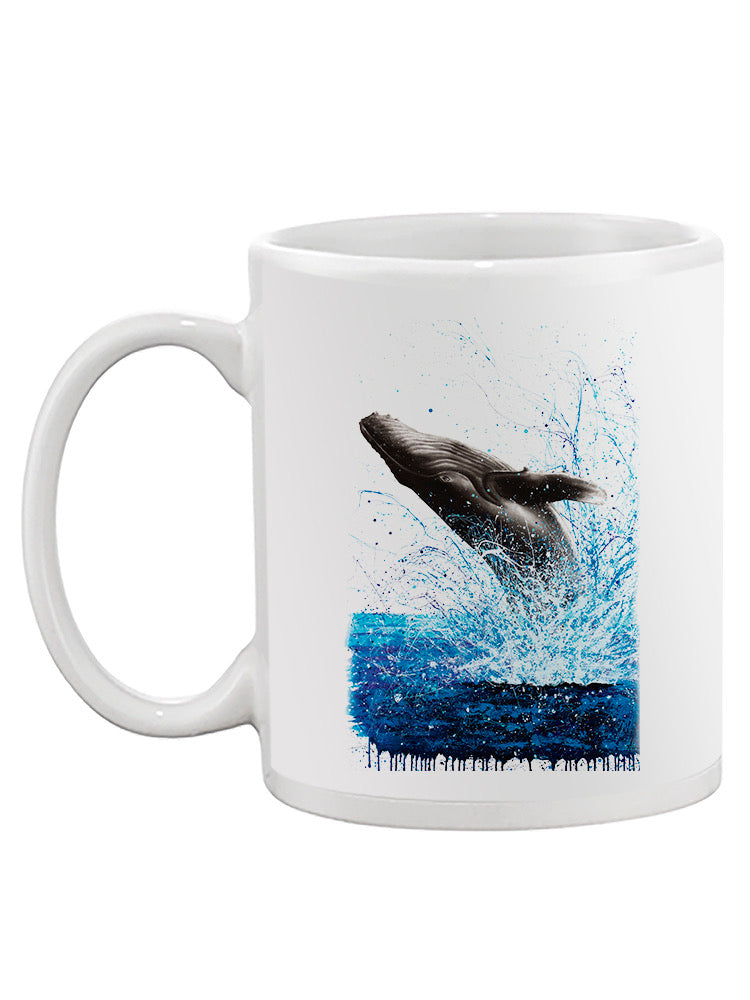 Jumping Whale Mug -Ashvin Harrison Designs