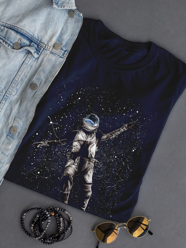 Floating Thorugh The Stars T-shirt -Ashvin Harrison Designs