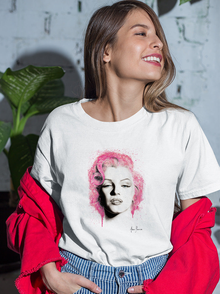 Beauty In Pink T-shirt -Ashvin Harrison Designs