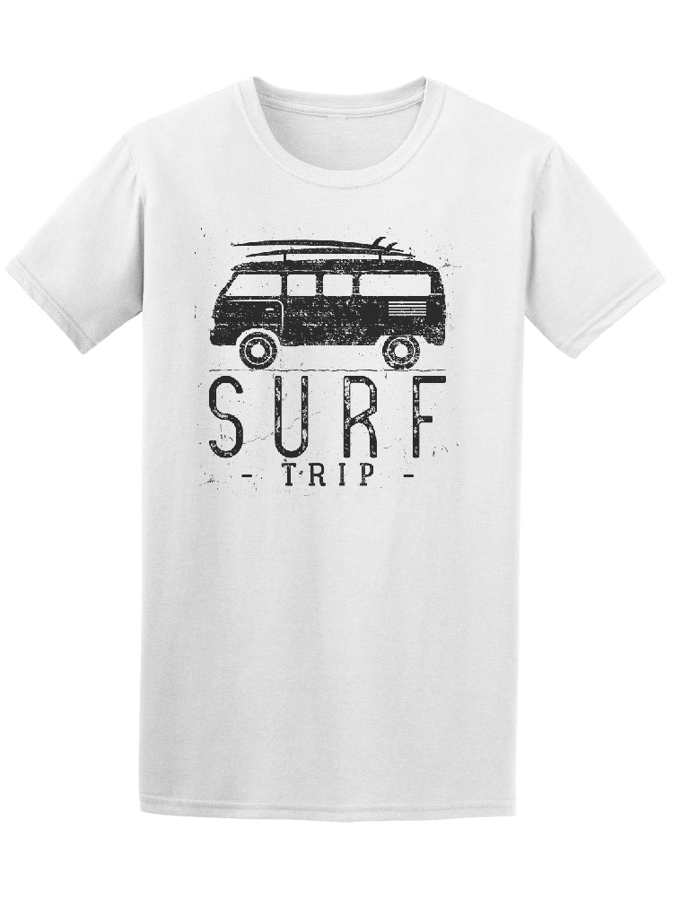 Vintage Retro Car Surf Trip Box Graphic Tee - Image by Shutterstock