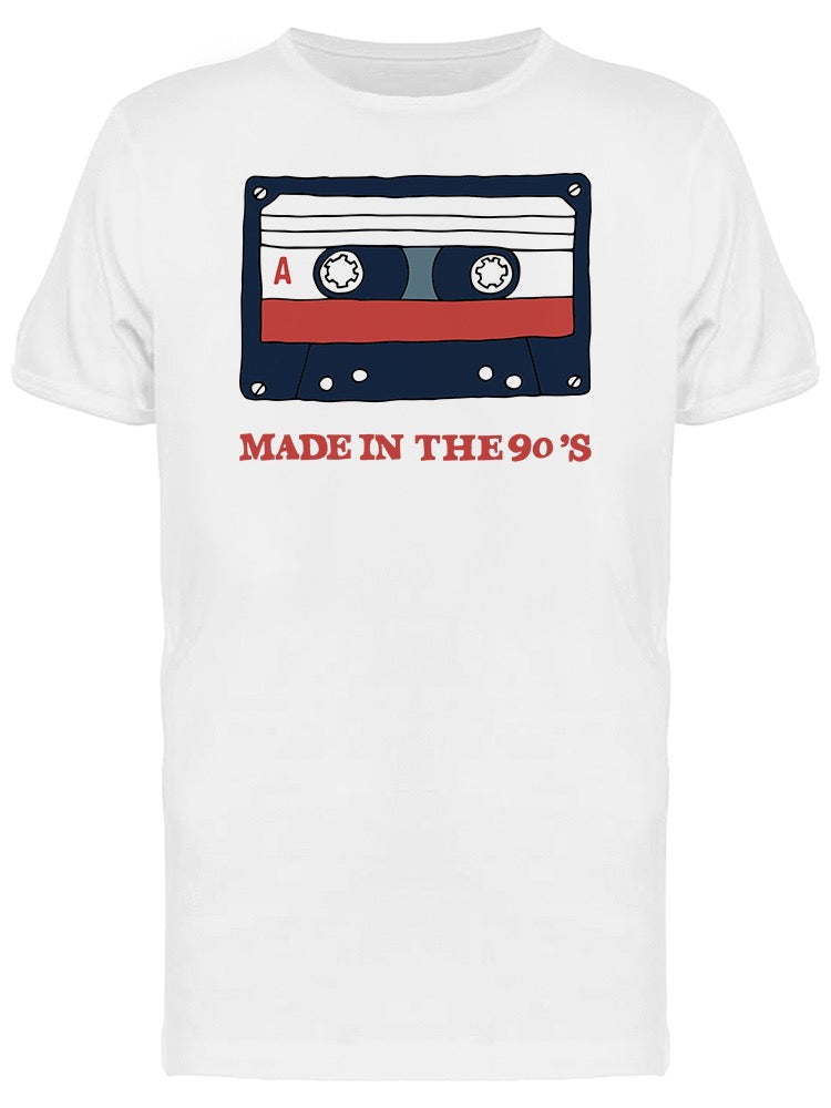 Made In The 90S With Cassete Tee Men's -Image by Shutterstock