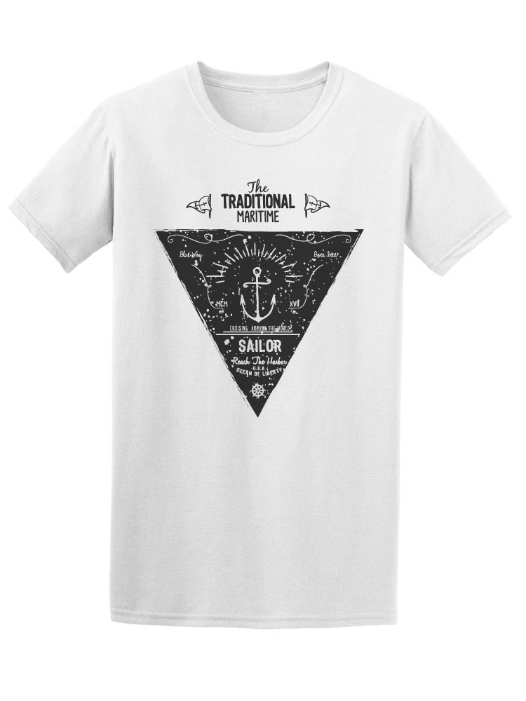 Traditional Maritime Sailor Tee Men's -Image by Shutterstock