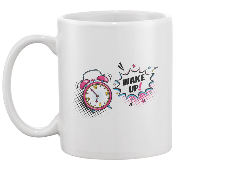 Comic Alarm Clock  Mug -Image by Shutterstock