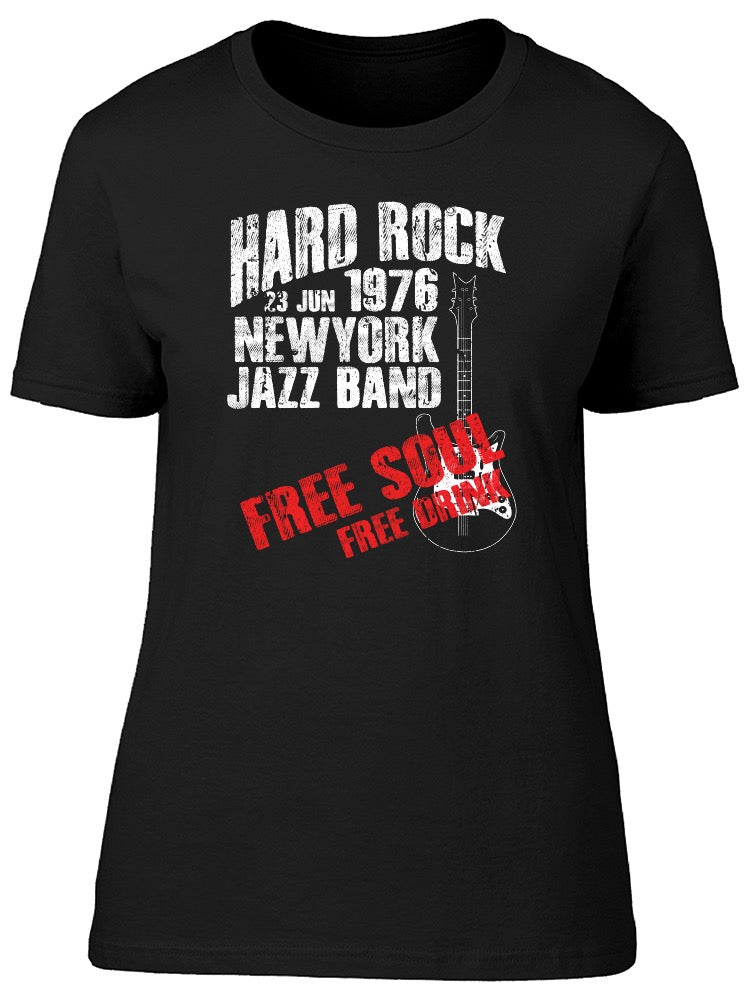 Free Soul Free Drink Hard Rock Tee Women's -Image by Shutterstock