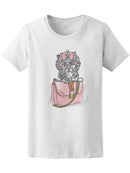 A Beautiful Dog And Beautiful Handbag Clutch Yorkshire Terrier  For Greeti