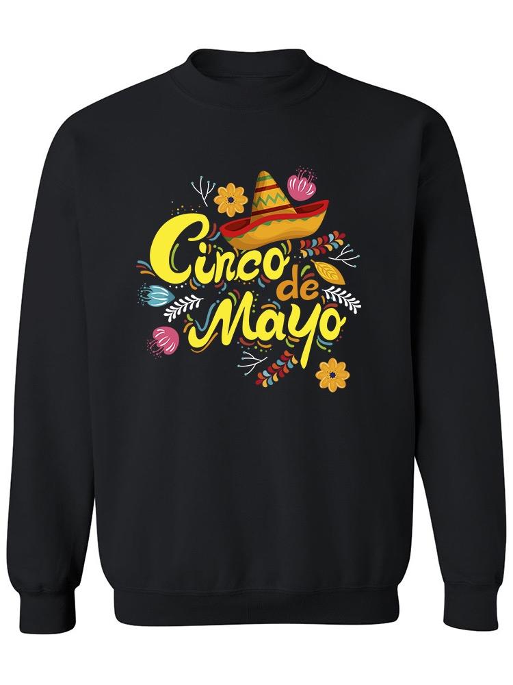 Colorful  Hat Mexican Sweatshirt Women's -Image by Shutterstock
