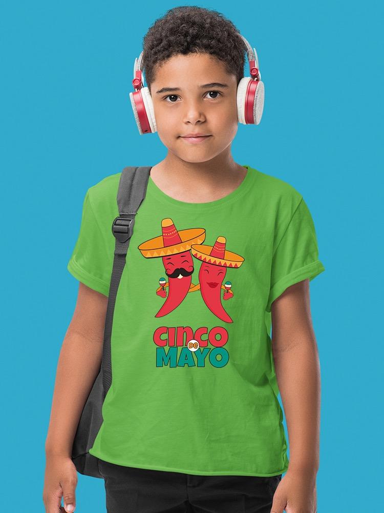 Cinco De Mayo, Peppers T-shirt -Image by Shutterstock