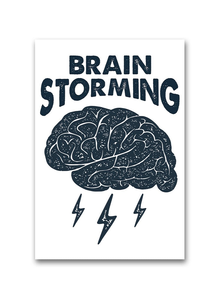 Brain Storming Design Poster -Image by Shutterstock