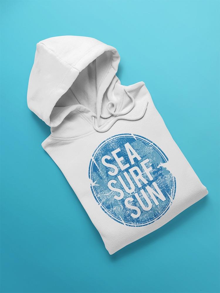 Sea Sun Surf  Hoodie Men's -Image by Shutterstock
