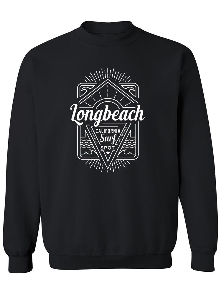 California Surf Spot Sweatshirt Men's -Image by Shutterstock