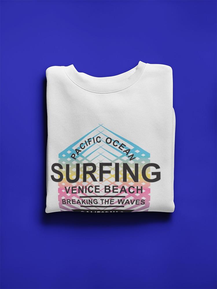 Pacific Ocean Surf Sweatshirt Men's -Image by Shutterstock