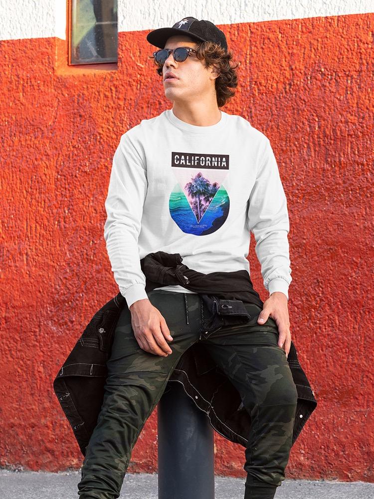Cali Beach Design. Sweatshirt Men's -Image by Shutterstock