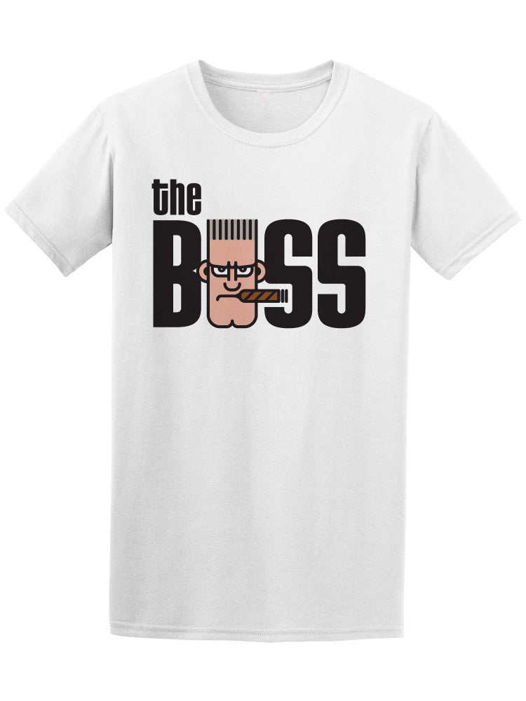 The Boss, Cool Tough Man Tee Men's -Image by Shutterstock