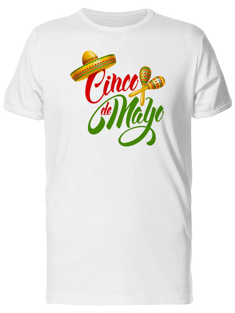 Cinco De Mayo Fun Design Tee Men's -Image by Shutterstock