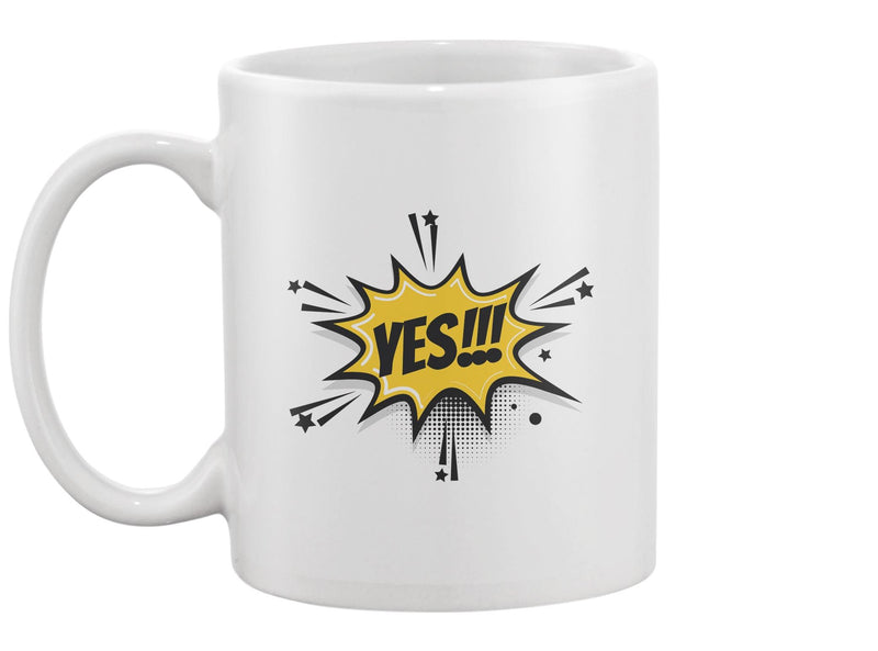 Comics Book Pop-art Balloon Mug -Image by Shutterstock