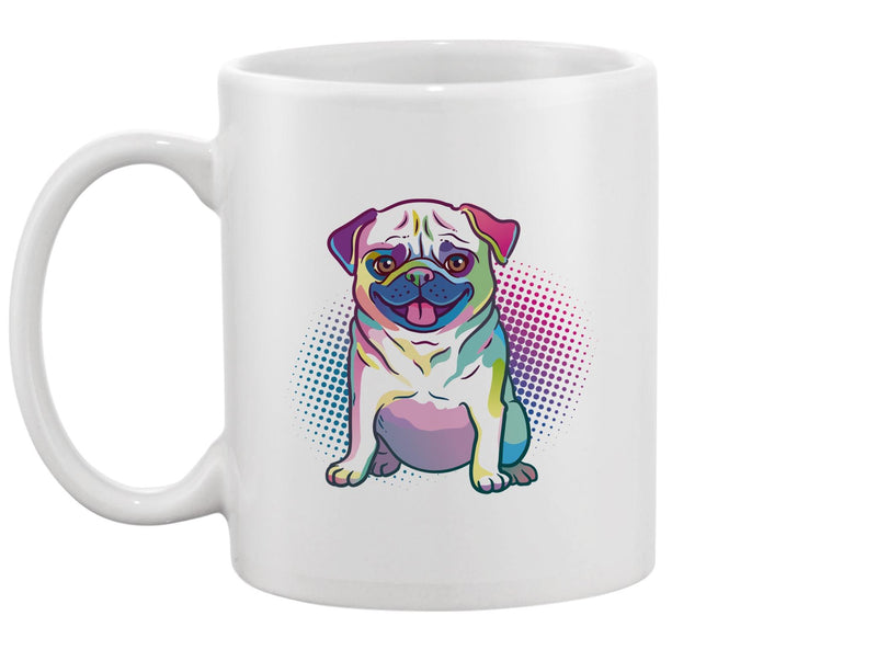Pug Dog Pop Art Style Mug -Image by Shutterstock