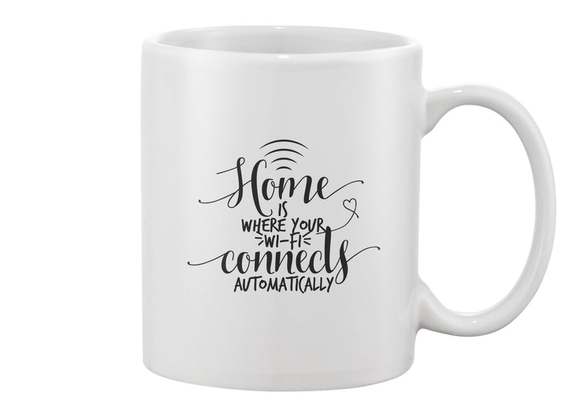 Where Wi-Fi Connects  Mug -Image by Shutterstock