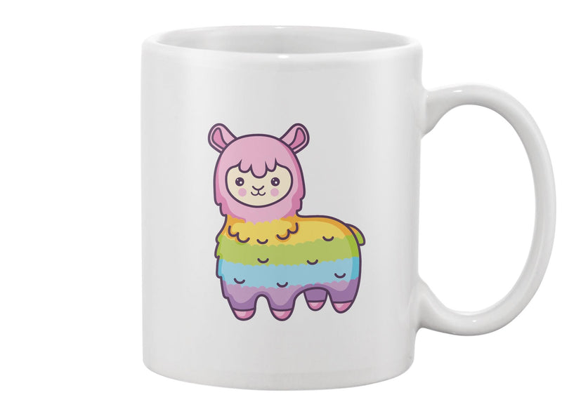 Kawaii Rainbow Llama Mug -Image by Shutterstock