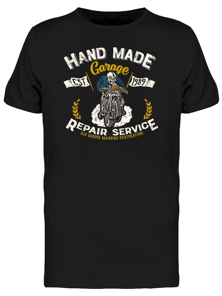 . Hand Made, Repair Service Tee Men's -Image by Shutterstock