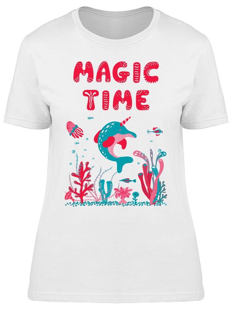 Narwhal Magic Time Tee Women's -Image by Shutterstock