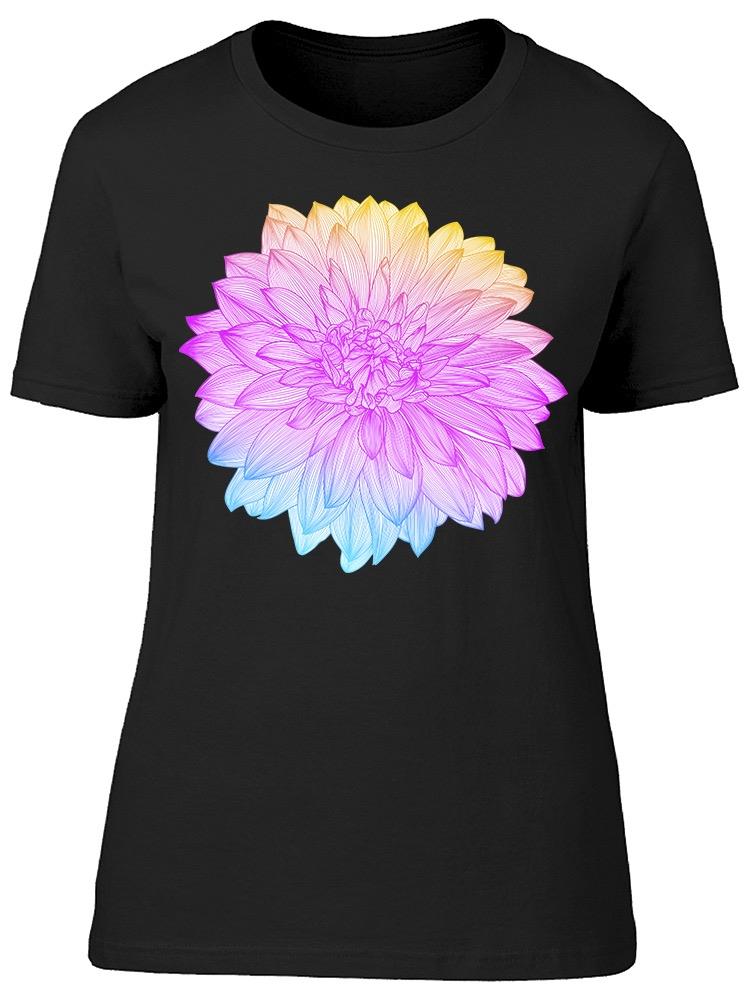 The Perfect Rainbow Flower Tee Women's -Image by Shutterstock