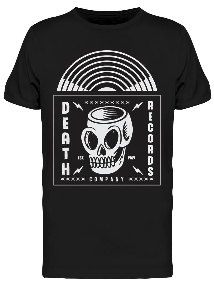 Death Records Tee Men's -Image by Shutterstock