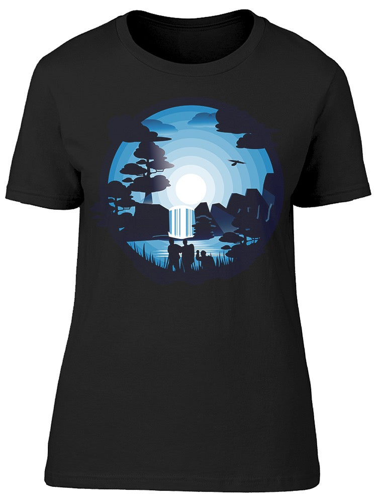 Landscape At Night Tee Women's -Image by Shutterstock