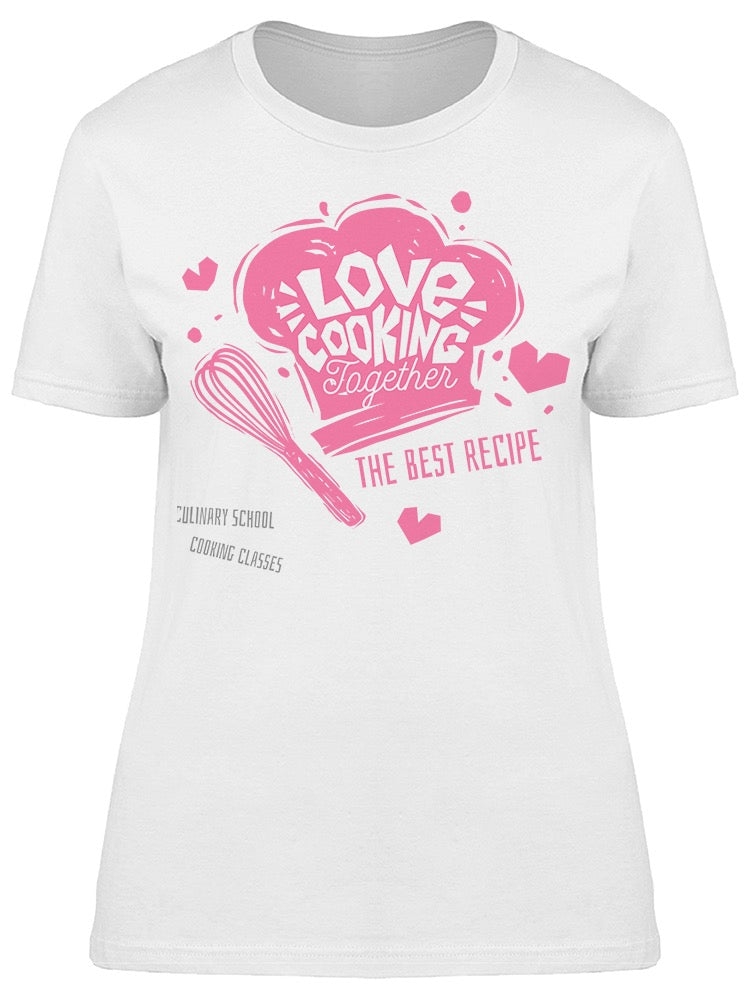 Love Cooking Together Tee Women's -Image by Shutterstock