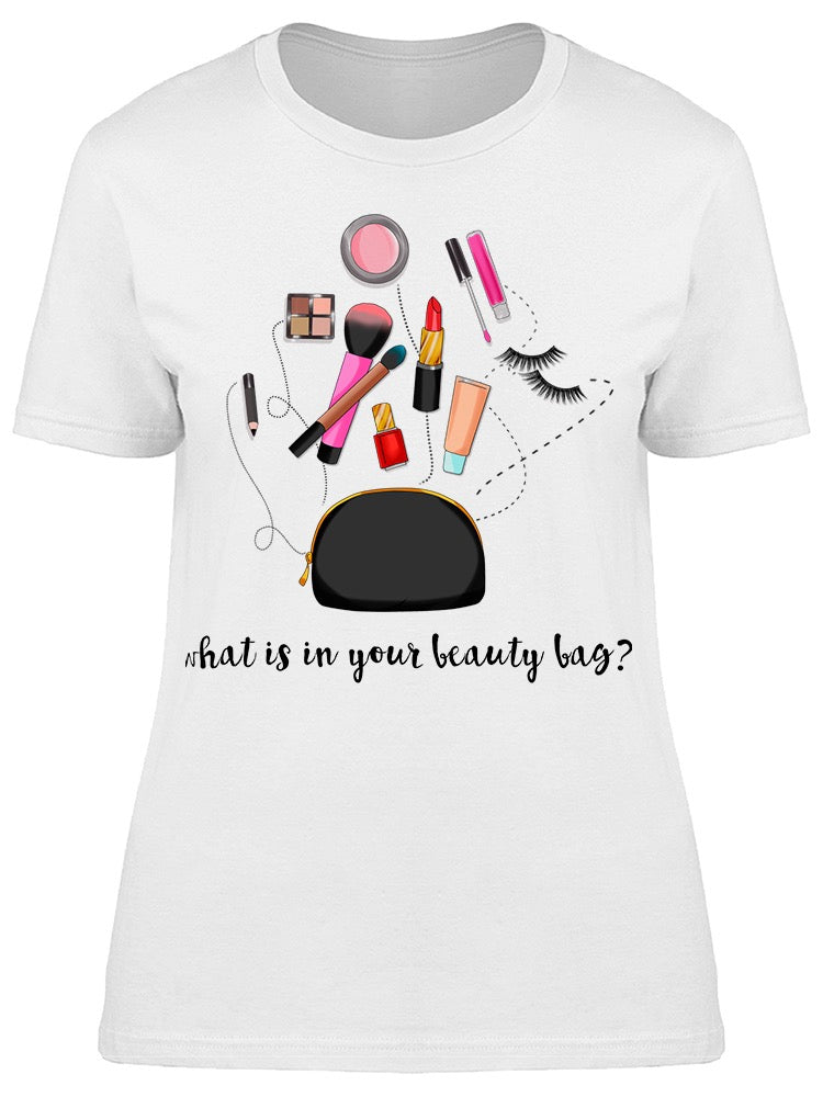 What Is In Your Beauty Bag Tee Women's -Image by Shutterstock