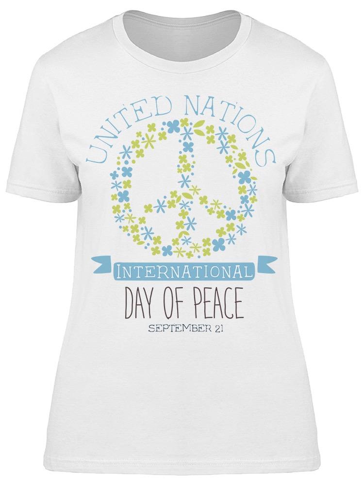 U. N. Day Of Peace Tee Women's -Image by Shutterstock