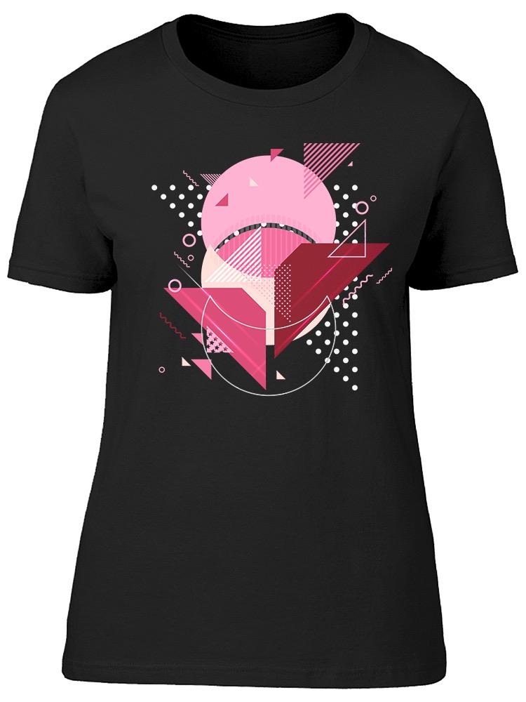 Abstract Art  With Pink Colors Tee Women's -Image by Shutterstock