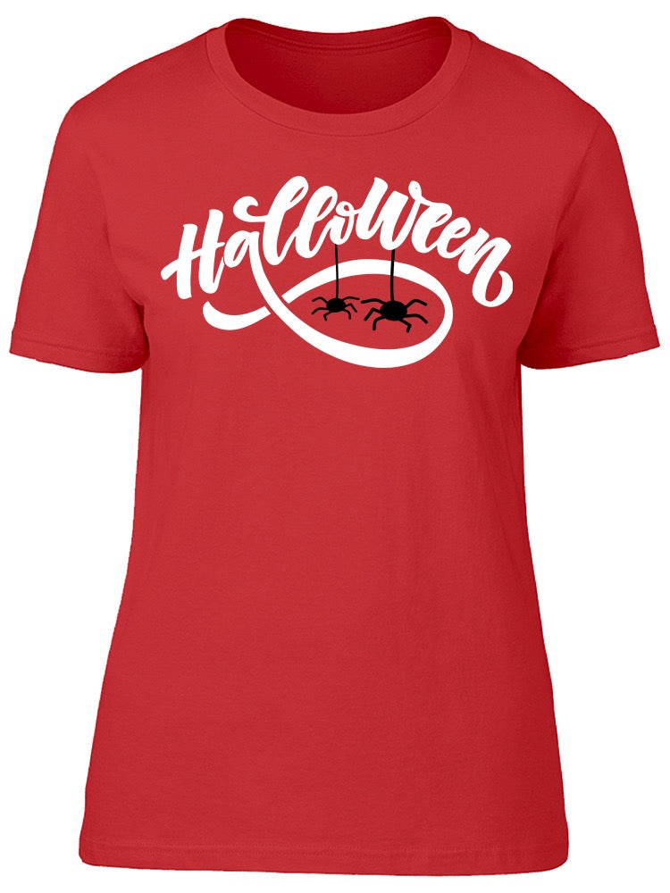 Halloween Spiders Tee Women's -Image by Shutterstock
