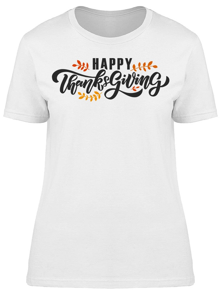 Thanksgiving Graphic Tee Women's -Image by Shutterstock