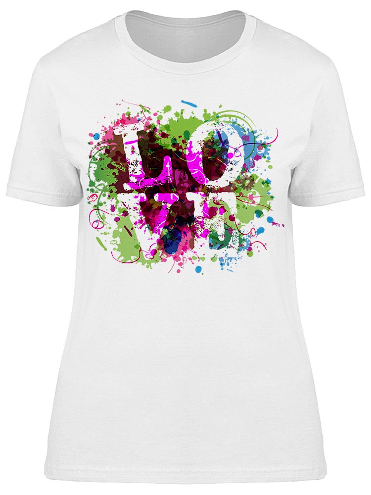 Colorful Love  Tee Women's -Image by Shutterstock