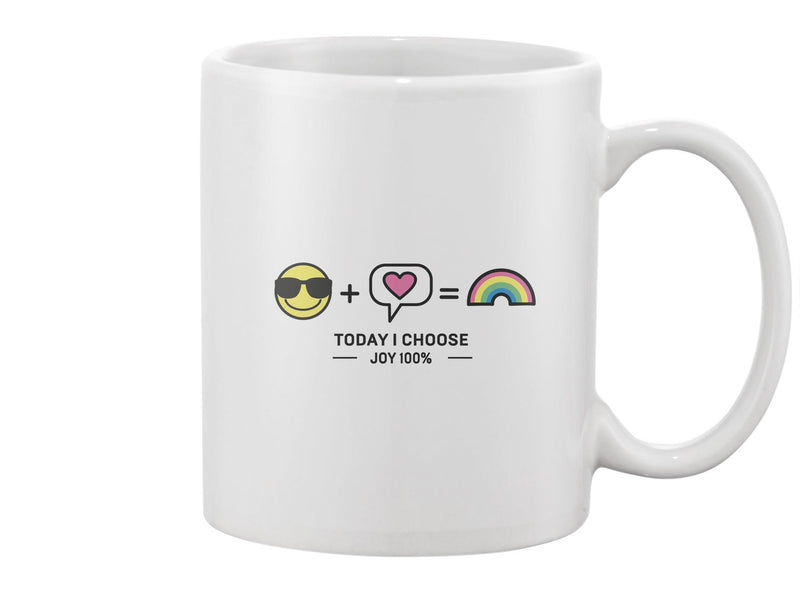 Today I Choose Joy Design Mug -Image by Shutterstock