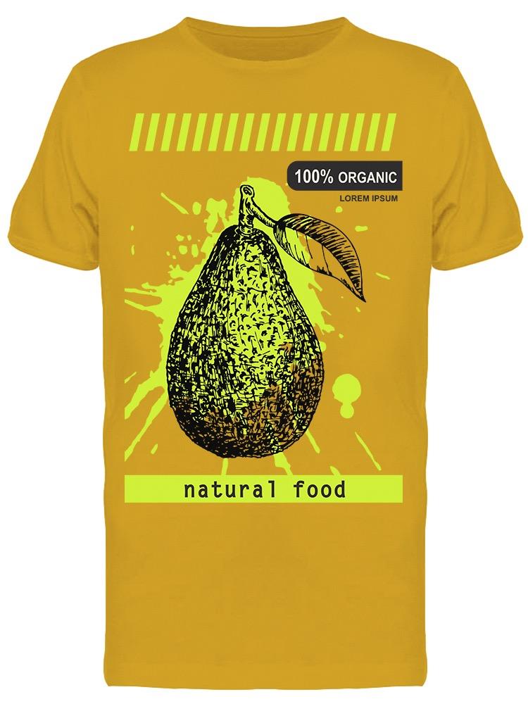 Natural Food, Avocado Tee Men's -Image by Shutterstock