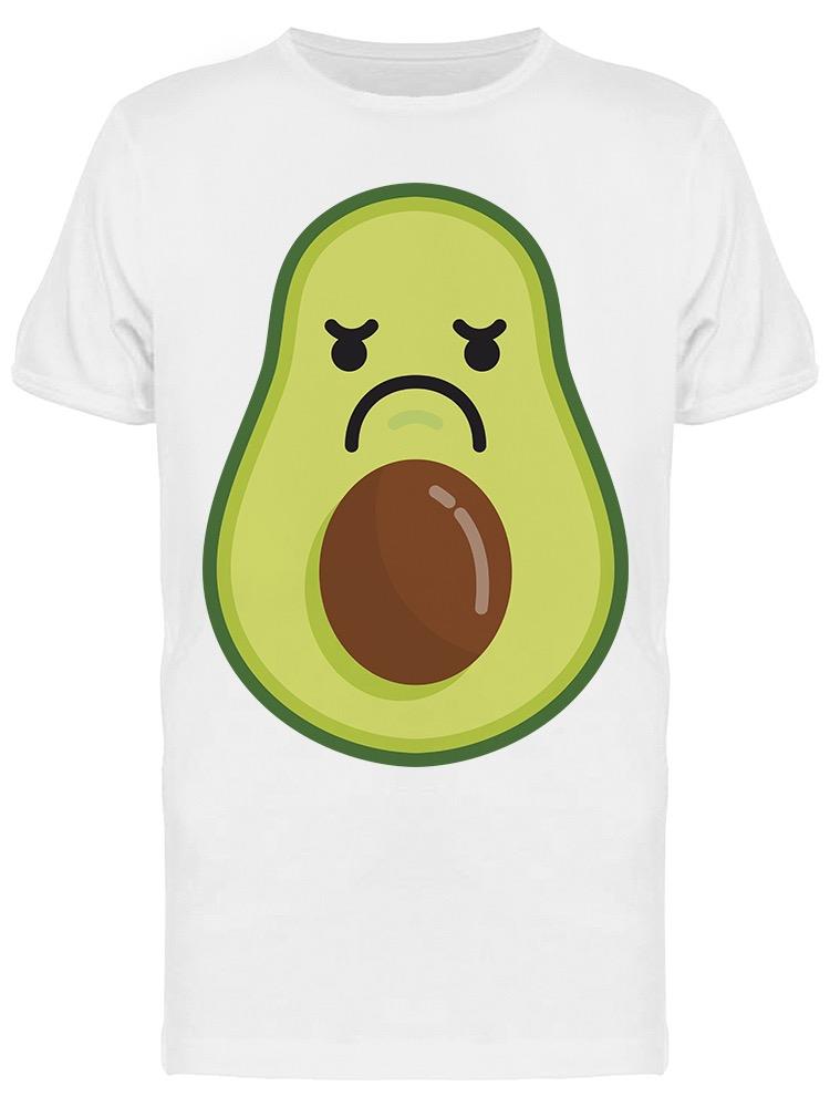 Angry, Cartoon Of Avocado Tee Men's -Image by Shutterstock