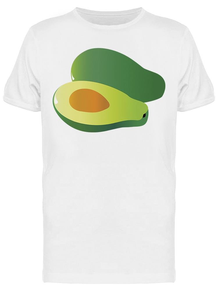 Avocado Icon, Sliced  Tee Men's -Image by Shutterstock