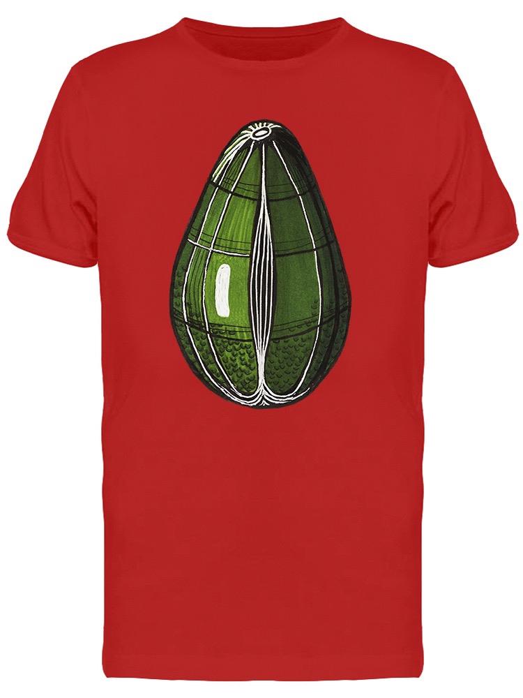 Graphic Avocado Drawing Tee Men's -Image by Shutterstock