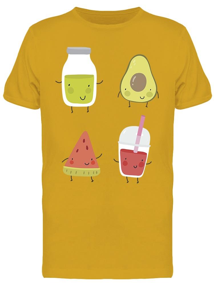 Smoothies, Avocado / Watermelon Tee Men's -Image by Shutterstock