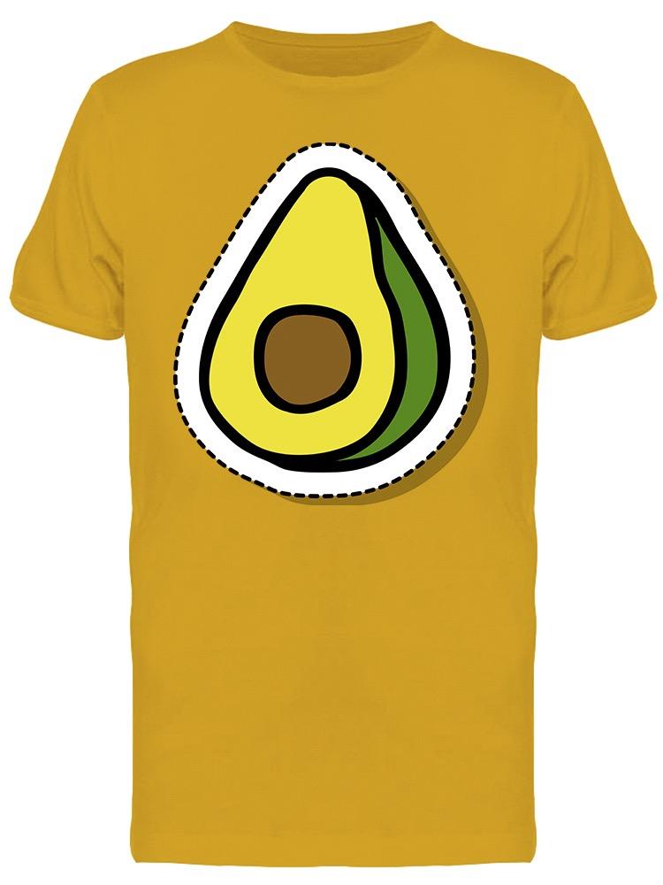 Avocado Sticker, Art Design Tee Men's -Image by Shutterstock