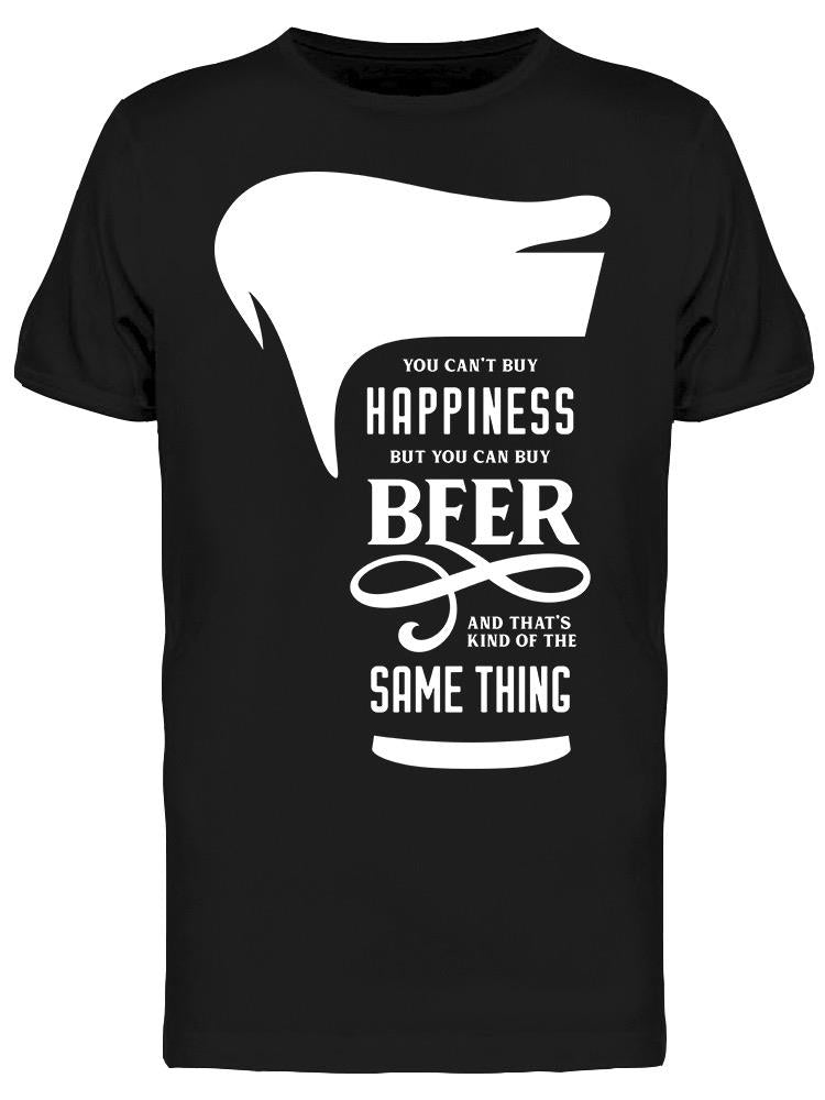 Beer Is My Happiness Tee Women's -Image by Shutterstock