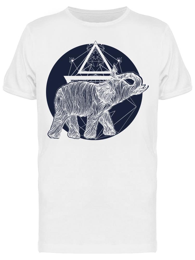 Elephant Design, Lines Tee Men's -Image by Shutterstock