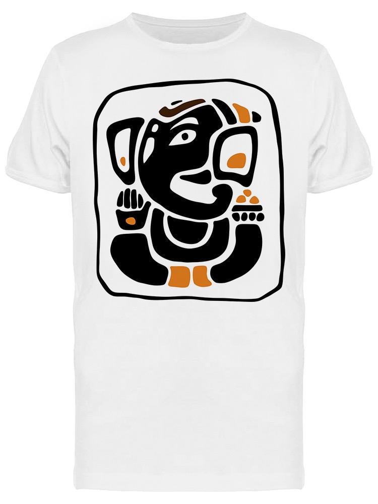 Hindu God Ganesha. Drawn Tee Men's -Image by Shutterstock